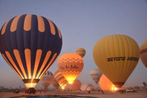 heissluftballon in Luxor Ausflug