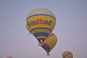 Ballonfahrt Luxor Ausflug 150 Meters Höhe